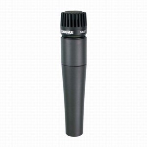 Shure SM57 Instrument Microphone - Dynamic - Handheld - 40Hz to 15kHz - Cable