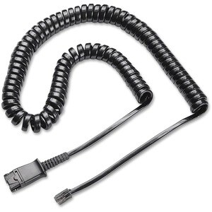 Plantronics Headset Replacement Cable - 10 ft Phone Cable for Phone - First End: 1 x RJ-11 - Second End: 1 x Proprietary C