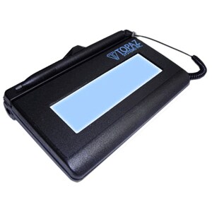 Topaz SignatureGem T-L462 Electronic Signature Pad - Backlit LCD - Active Pen - 4.40" x 1.30" Active Area LCD - Backlight 