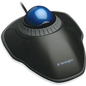 Trackball Kensington Orbit 72337 - USB - Ottico - Cavo - Anello di scorrimento - Simmetrico
