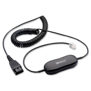 Jabra Smart Cord Headset Cable - 2.01 m Data Transfer Cable - First End: 1 x Quick Disconnect - Second End: 1 x RJ-10