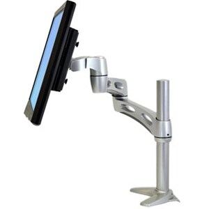 Ergotron Neo-Flex 45-235-194 Mounting Arm for Flat Panel Display, Computer, Keyboard - Silver - 61 cm (24") Screen Support