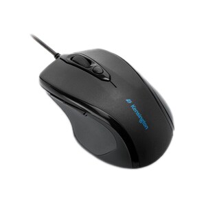 Mouse Kensington Pro Fit 72355 - PS/2, USB - Ottico - Nero - Cavo - 1000 dpi - Rotella di scorrimento