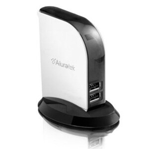 Aluratek 7-port USB Hub - USB - External - 7 USB Port(s) - 7 USB 2.0 Port(s)