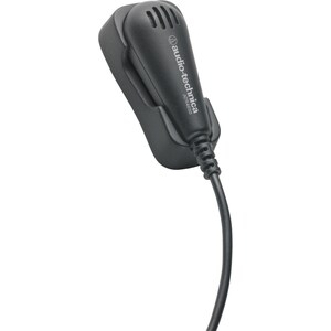 Audio-Technica ATR4650 Microphone - Stereo - 50 Hz to 13 kHz - Wired - 5.91 ft -48 dB - Condenser - Lapel - Mini-phone