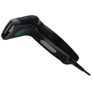 Opticon C37 Handheld Barcode Scanner - Cable Connectivity - Black - 200 scan/s - 1D - LED - CCD - USB