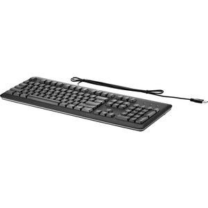 HP USB Keyboard - Cable Connectivity - USB Interface - English - PC - Black