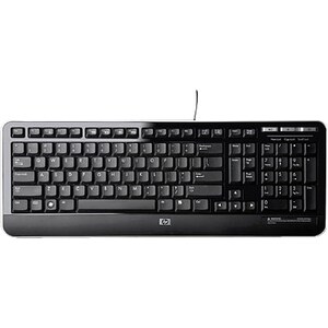 HP USB Keyboard - Cable Connectivity - USB Interface - French