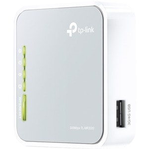 TP-Link TL-MR3420 3G/4G MODEM ROUTER/WIRELESS N300/4 PORT ETHERNET/SWITCH 1X WAN PORT/2.4GHZ/802.11N/G/B