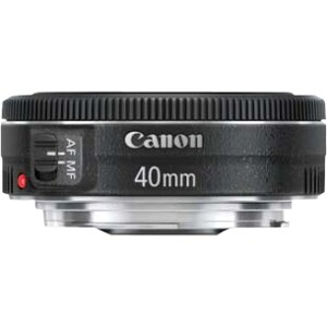 Canon - 40 mm - f/2.8 - Fixed Lens for Canon EF/EF-S - 52 mm Attachment - STM
