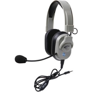 Califone Washable Titanium Series Headset With To Go Plug - Stereo - Mini-phone - Wired - 50 Ohm - 20 Hz - 20 kHz - Over-t