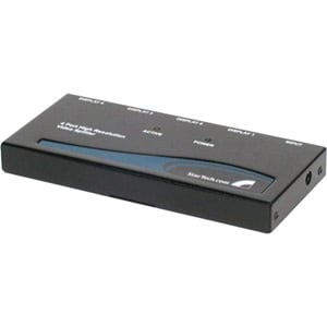 StarTech.com Video Switchbox - 2048 x 1536 - QXGA - 1 Input Device - 4 Display - 64.01 m Range - 1 x VGA In - 4 x VGA Out