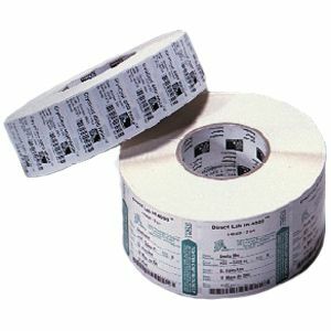 Zebra Z-Ultimate 880253-031D Barcode Label - 69.85 mm x 31.75 mm Length - Thermal Transfer - White - Polyester - 25200 Label