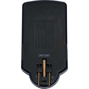 Accell Travel Surge Protector with Dual USB Charging - 3, 2 x USB - 1800 VA - 612 J - 120 V AC Input - 120 V AC, 5 V DC Ou