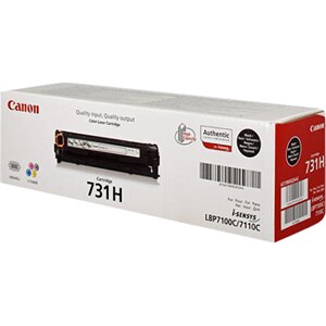 Canon Cartucho de tóner Canon 731HBK - Negro Original - Láser - Alto Rendimiento - 2400 Páginas - 1 Paquete