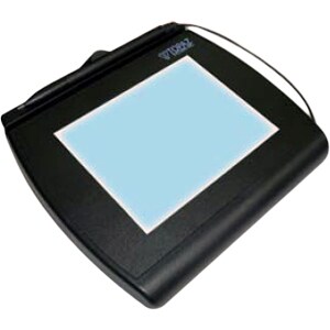 Topaz Signature Capture Tablet With Interactive LCD Display - Backlit LCD - Active PenUSB, Serial - 4.60" x 3.40" Active A