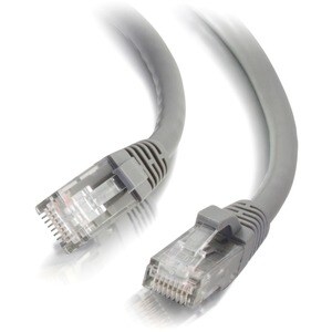 C2G 6 ft Cat6 Snagless UTP Unshielded Network Patch Cable - Gray - 6 ft Category 6 Network Cable for Network Device - Firs