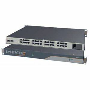 Lantronix EDS16PR Device Server - 17 x Network (RJ-45) - Fast Ethernet - Rack-mountable