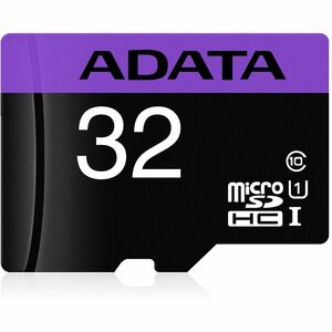 Adata Premier 32 GB Class 10/UHS-I microSDHC - 30 MB/s Read - 10 MB/s Write - Lifetime Warranty