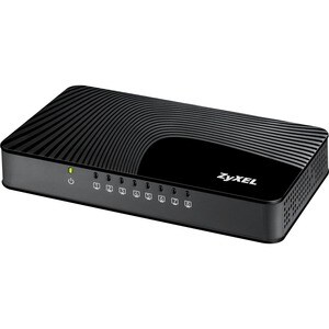 ZYXEL GS-108SV2 8 Ports Manageable Ethernet Switch - 2 Layer Supported - Desktop - 3 Year Limited Warranty