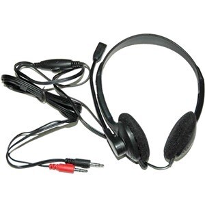 Cuffie ITB MG08719 Cavo Over-the-head Stereo - Nero - Binaural - Supra-aural - 150 cm Cavo - Mini-telefono 3,5 mm