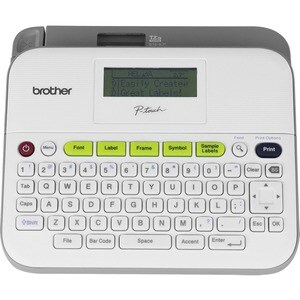 Impresora de etiqueta electrónica Brother P-touch PT-D400 - Térmica - 20mm/s Mono - 180 dpi - Etiqueta, Cinta3.50mm, 6mm, 