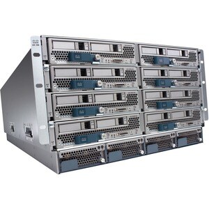 Cisco UCS 5108 Blade Server Case - Rack-mountable - 6U - 0 x Fan(s) Installed - 0 - 8 x Fan(s) Supported - 2 x Slot(s)