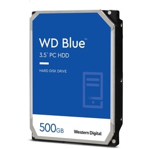WD Blue WD5000AZRZ 500 GB Hard Drive - 3.5" Internal - SATA (SATA/600) - 5400rpm - 64 MB Buffer - 2 Year Warranty