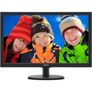 Philips V-line 223V5LHSB2 54.6 cm (21.5") Full HD LED LCD Monitor - 16:9 - Black Hairline - 1920 x 1080 - 16.7 Million Col