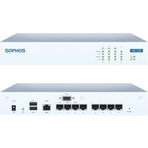 Sophos XG 135 Network Security/Firewall Appliance - 8 Port - 1000Base-T - Gigabit Ethernet - 8 x RJ-45 - Rack-mountable, D