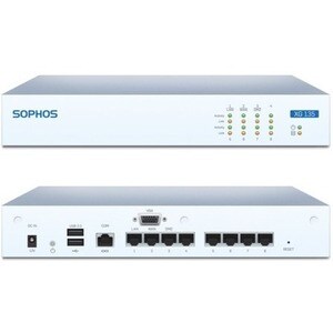 Sophos XG 135w Network Security/Firewall Appliance - 8 Port - 10/100/1000Base-T - Gigabit Ethernet - Wireless LAN IEEE 802