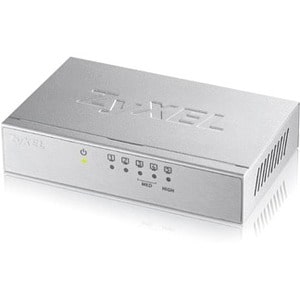 ZYXEL GS-105B v3 5 Ports Ethernet Switch - 2 Layer Supported - Twisted Pair - Desktop