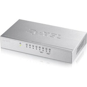 ZYXEL GS-108B v3 8 Ports Ethernet Switch - Gigabit Ethernet - 10/100/1000Base-T - 2 Layer Supported - AC Adapter - Twisted