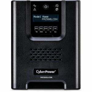 CyberPower Smart App Sinewave PR1500LCD 1500VA Mini-Tower UPS - Mini-tower - AVR - 8 Hour Recharge - 4.70 Minute Stand-by 