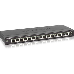 Netgear 16 Ports Ethernet Switch - 2 Layer Supported - Twisted Pair - Desktop