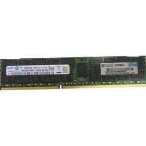 HPE 16GB DDR3 SDRAM Memory Module - For Server - 16 GB (1 x 16GB) - DDR3-1333/PC3-10600 DDR3 SDRAM - 1333 MHz - 1.35 V - E