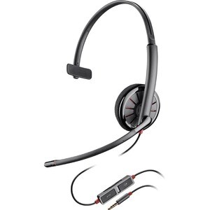 Auriculares Plantronics Blackwire C215 Cableado De Diadema Mono - Supra-aural - Cancelación de ruido - Mini-Jack
