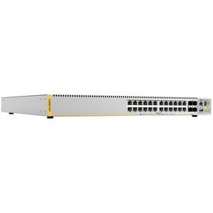 24-PORT 10/100/1000T POE+ STACKABLE SWITCH WITH 4 SFP+ PORTS AND 2 FIXED POWER SUPPLIES. INCLUDES NET.COVER FOR SOFTWARE M