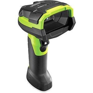 Zebra DS3678-SR Handheld Barcode Scanner - Wireless Connectivity - Industrial Green - 1D, 2D - Imager - Bluetooth