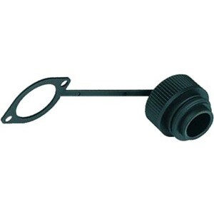 Binder Protection Cap for Female Socket, Waterproof, IP 67 - Supports Socket - Lockable, Water Proof - Plastic