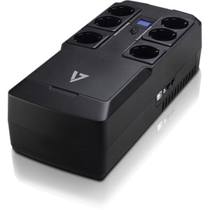 V7 SAI Standby V7 UPS1DT750-1E - 750 VA - De Escritorio - 230 V AC Entrada - 6 x Schuko