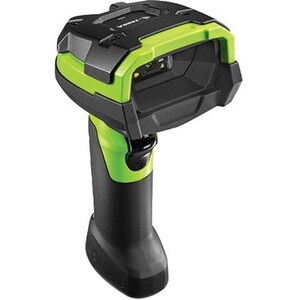Zebra DS3608-DP Handheld Barcode Scanner - Cable Connectivity - 1D, 2D - Imager - Industrial Green