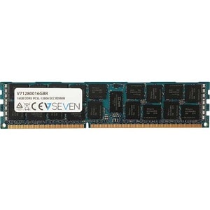 V7 RAM Module for Desktop PC - 16 GB - DDR3-1600/PC3-12800 DDR3 SDRAM - 1600 MHz - CL11 - ECC - Buffered - 240-pin - DIMM