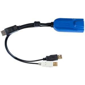 Raritan DisplayPort/USB KVM Cable for KVM Switch, Mouse - First End: 1 x DisplayPort Male Digital Audio/Video, First End: 