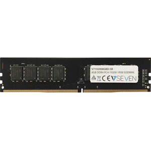 V7 Módulo RAM V7 - 8 GB (1 x 8 GB) - DDR4-2400/PC4-19200 DDR4 SDRAM - CL17 - 1,20 V - No-ECC - Sin búfer - 288-pin - DIMM