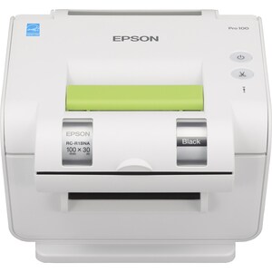Epson LabelWorks Pro100 Desktop Direct Thermal/Thermal Transfer Printer - Monochrome - Label Print - USB - With Yes - Gree