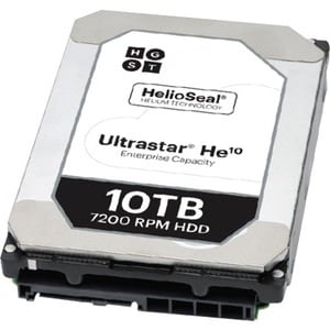 HGST Ultrastar He10 10 TB Hard Drive - Internal - SAS - 12 Pack