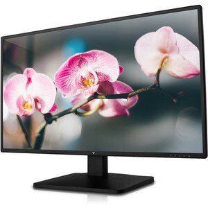 V7 Monitor LED panorámico Full HD 1080 de 27” ADS. Diagonal de la pantalla: 68,6 cm (27"), Resolución de la pantalla: 1920 x 1080 Pixeles, Tipo HD: Full HD, Tecnología de visualización: LED. Pantalla: LED. Superficie de la pantalla: Mate, Tiempo de respuesta: 6 ms, Relación de aspecto nativa: 16:9, Ángulo de visión, horizontal: 178°, Ángulo de visión, vertical: 178°. Altavoces incorporados. montaje VESA. Color del producto: Negro