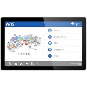 AllSee AO43E 109.2 cm (43") LCD Digital Signage Display - Touchscreen Atom 1.92 GHz - 2 GB - 1920 x 1080 - LED - 450 cd/m²