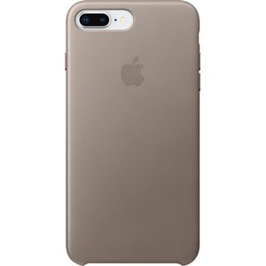 Apple iPhone 8 Plus / 7 Plus Leather Case - Taupe - For Apple iPhone 7 Plus, iPhone 8 Plus Smartphone - Taupe - Silicone, 